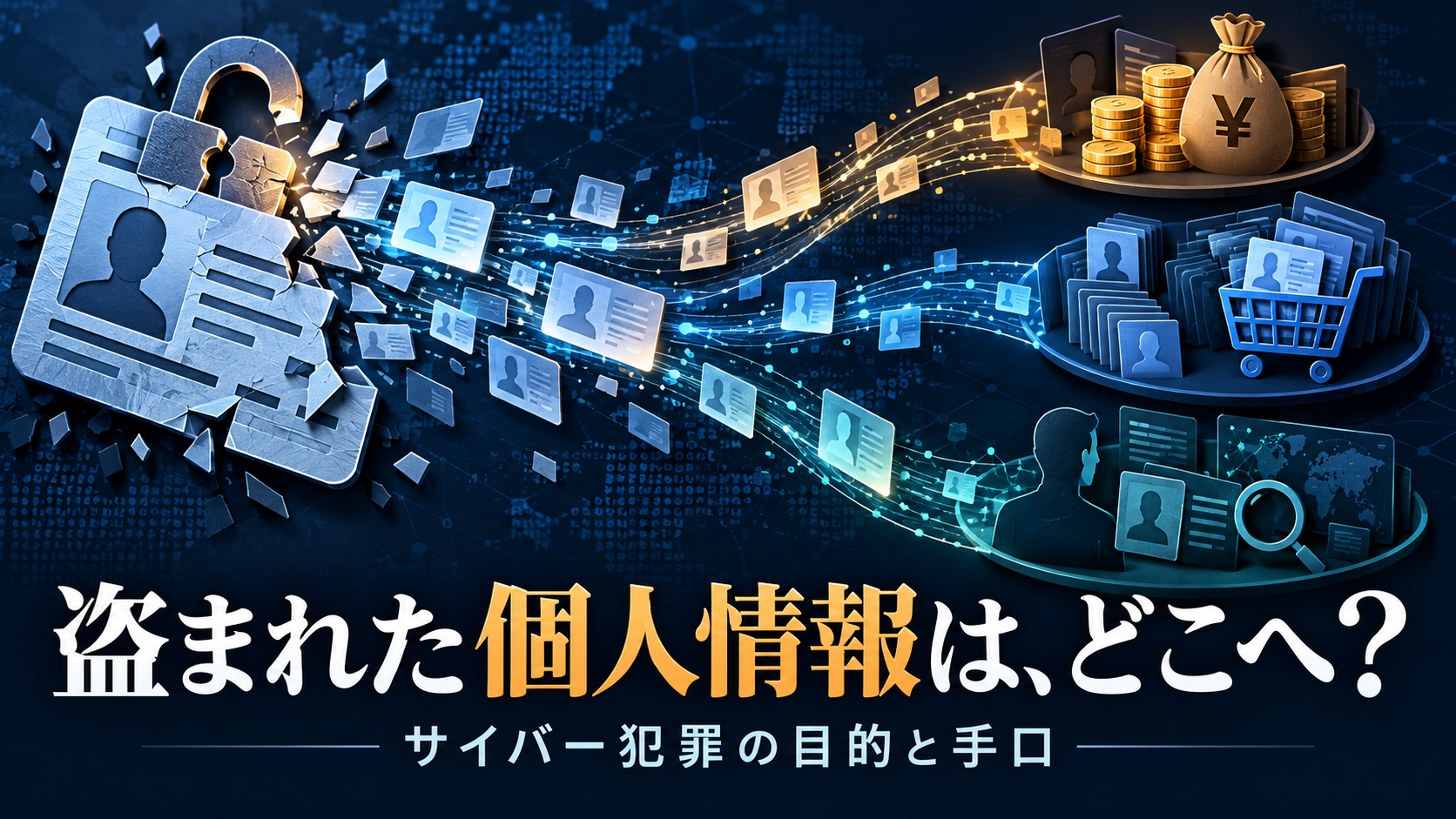 盗まれた個人情報は、どこへ？ KADOKAWA事件から読み解くサイバー犯罪の目的と手口