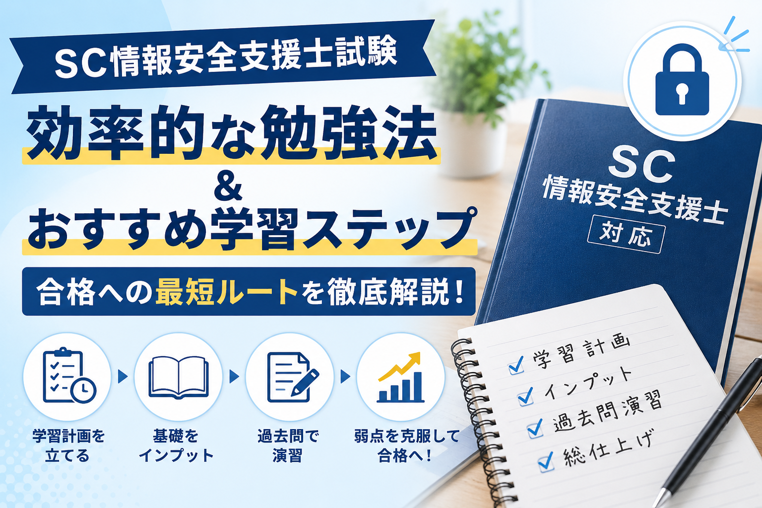 情報処理安全確保支援士の取得までの勉強法——2回受験・約1年の記録