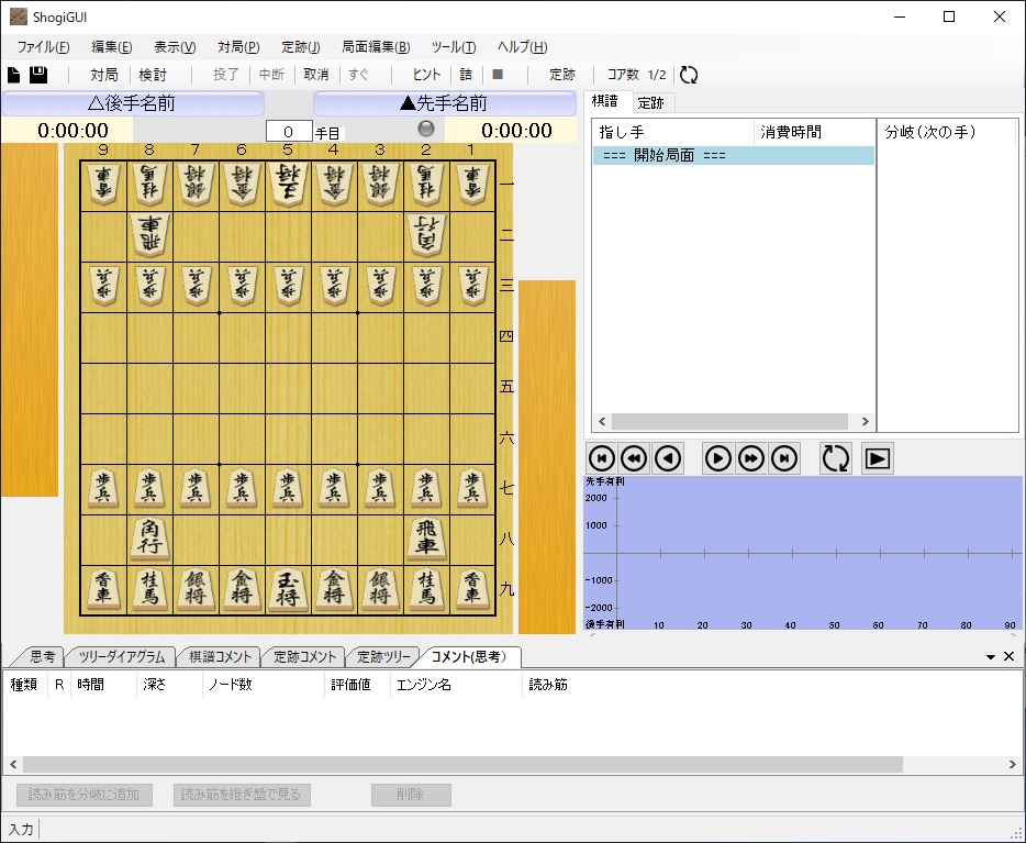 11.ShogiGUI起動画面