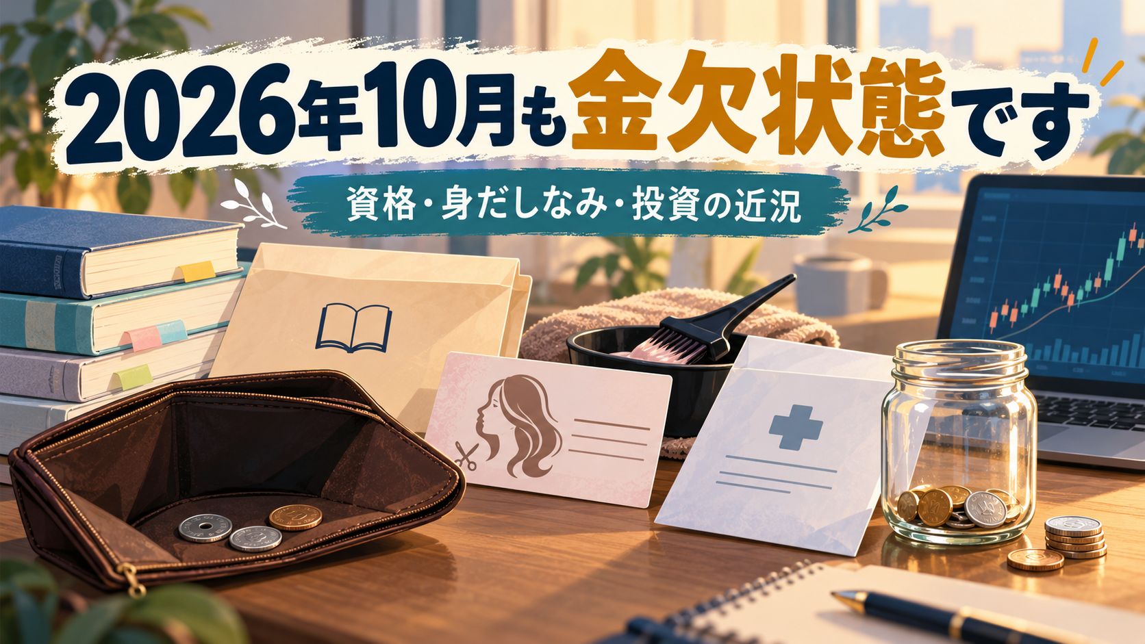 2026年10月も金欠状態です